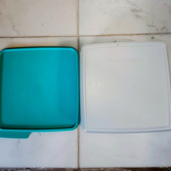 Tupperware Keep Tabs Rectangular Storage Containers, Set Of 2 - Picture 5 of 6